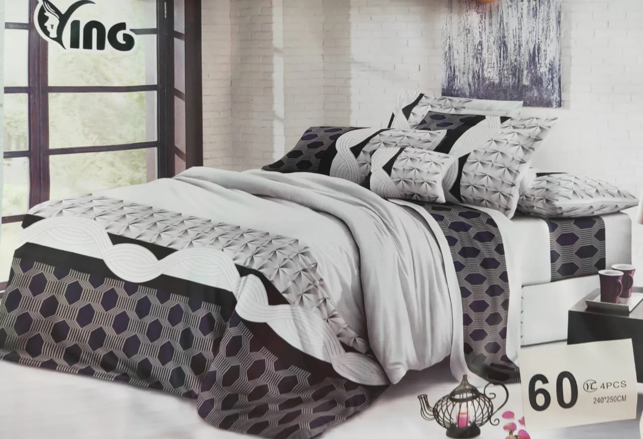 Conjunto de Lençóis Geométricos Elegance