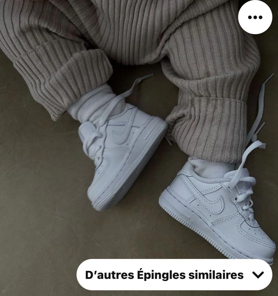 Tênis Nike Air Force 1 Infantil Branco