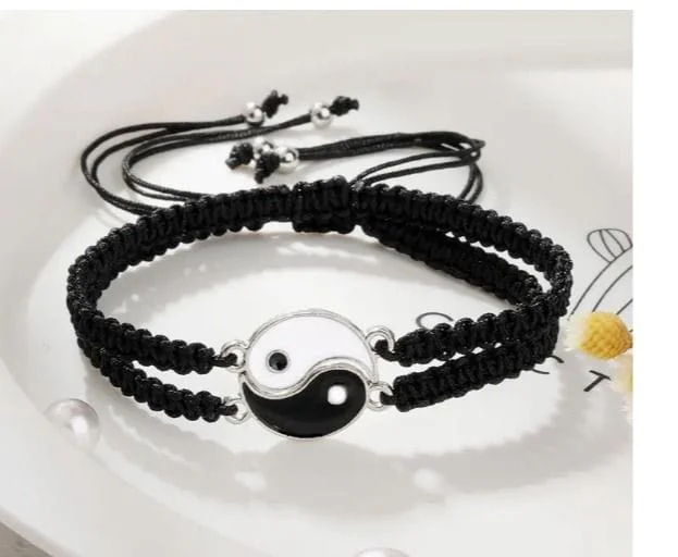 Pulseira Yin-Yang Dupla
