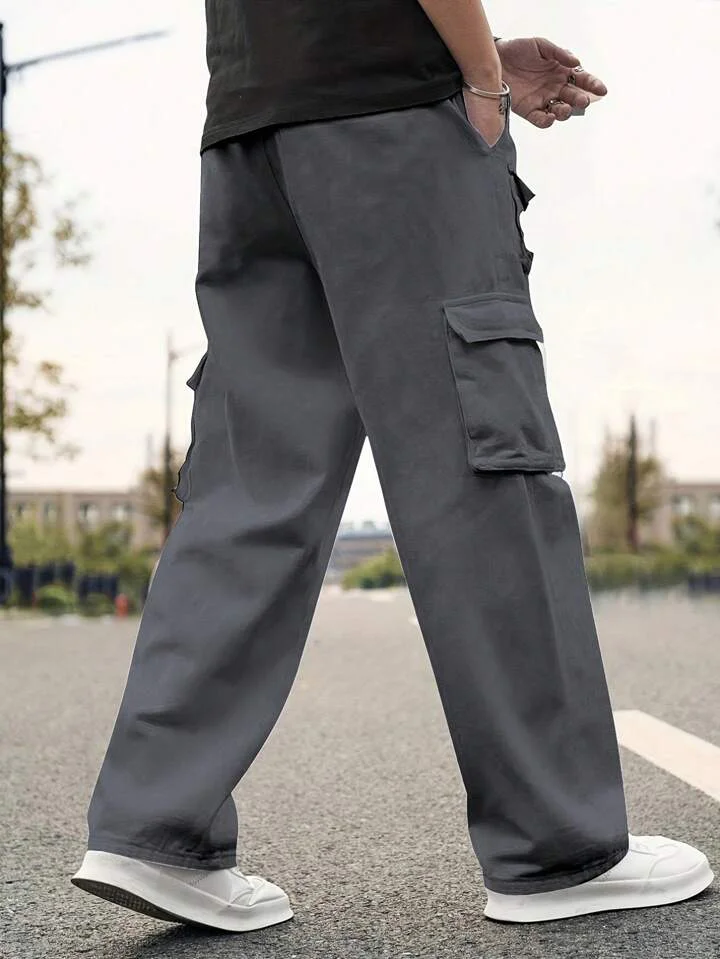 Calças Cargo Masculinas com Bolso