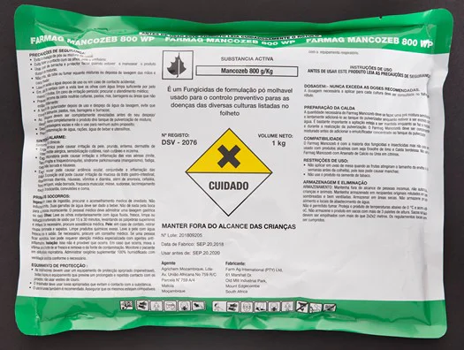 Mancozeb 80% WP (Agrizeb) 1KG