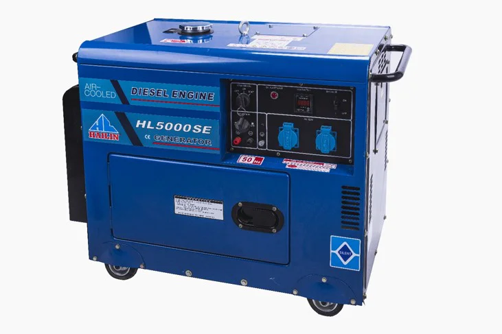 Gerador Hailin HL5000SE-(INSONORIZADO)