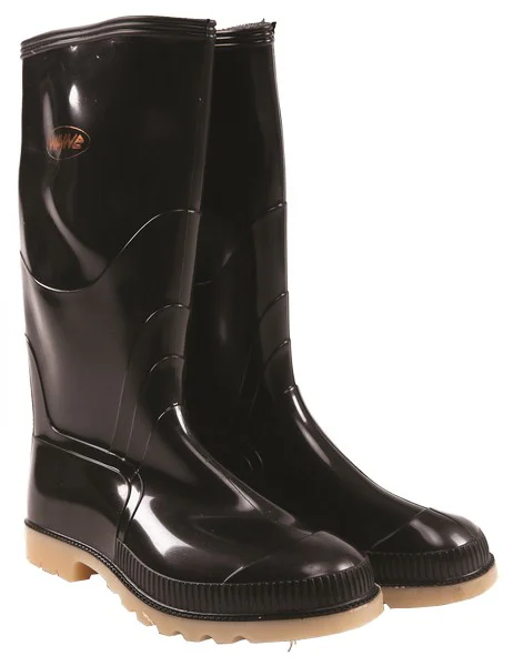 Botas Borracha W.preta C/Sola BR -Cano Alto