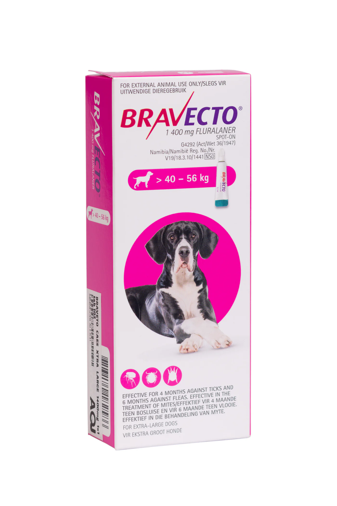 Braveto Caes Xtra Large 1400MG 1X1 Tab 102