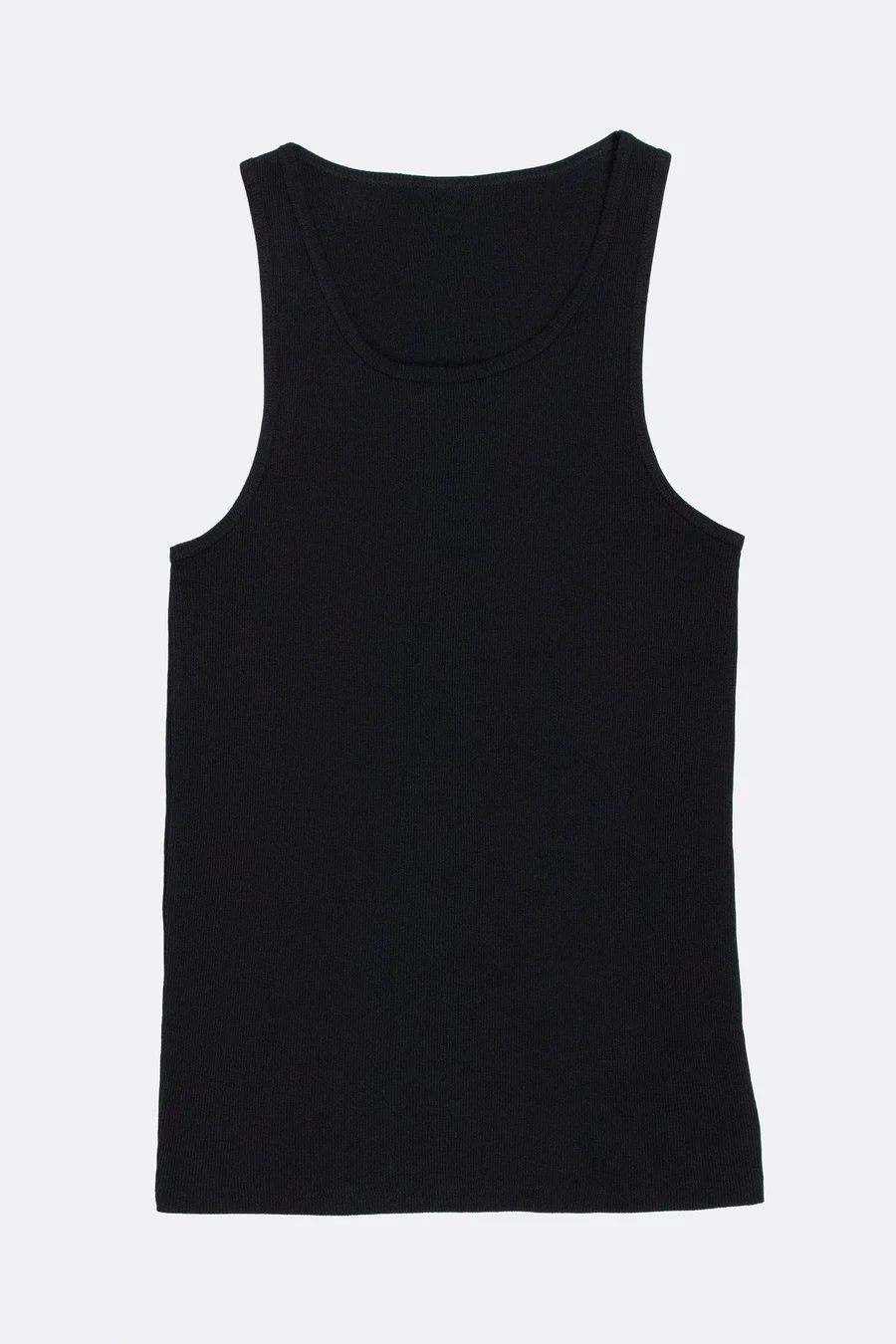 Top de alças Sleep em algodão · Homem · Preto · Modelo 2
