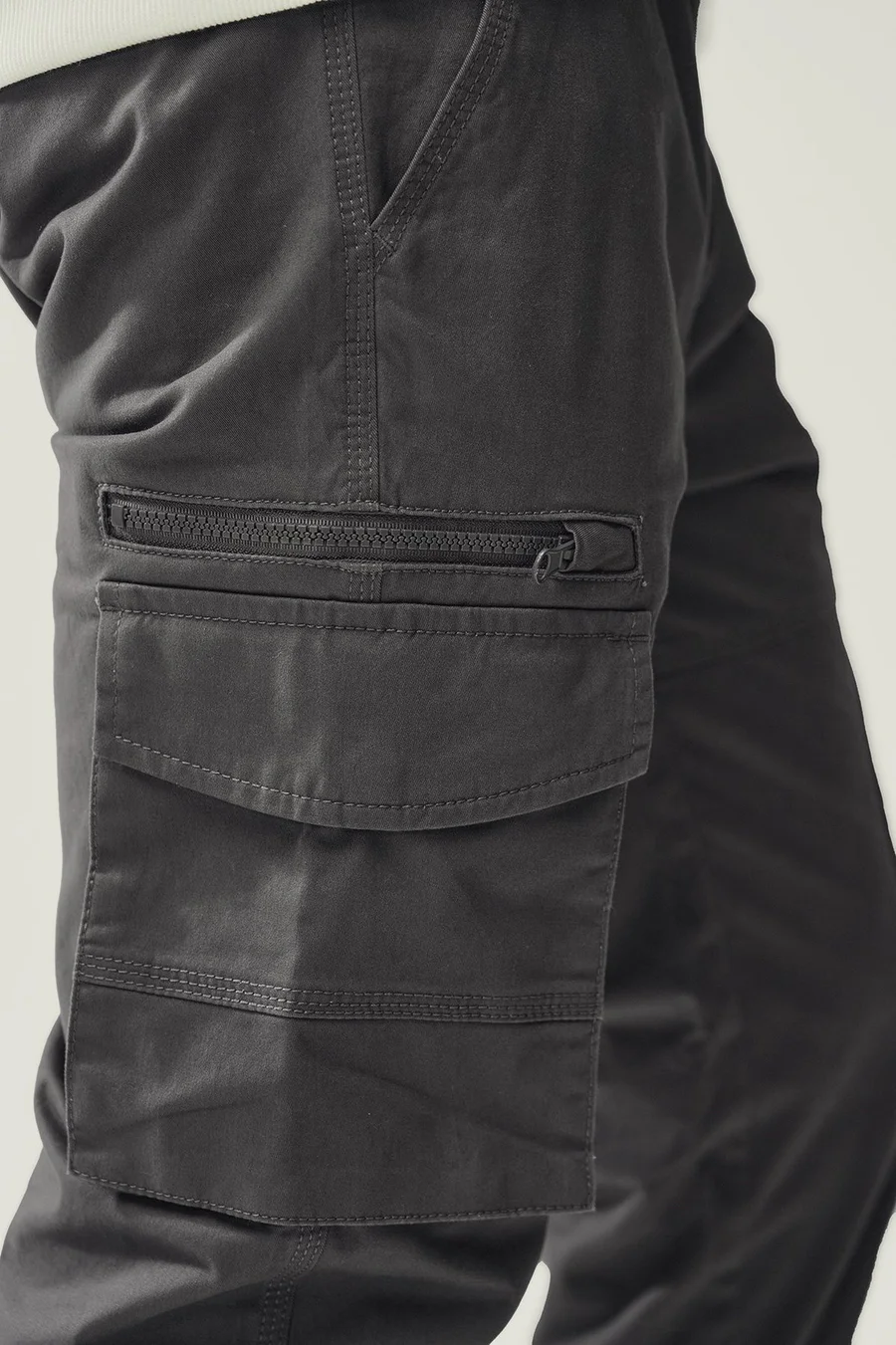Calças jogger · Homem · Cinzento Escuro