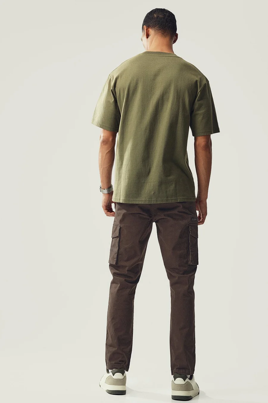 Calças Tapered · Homem