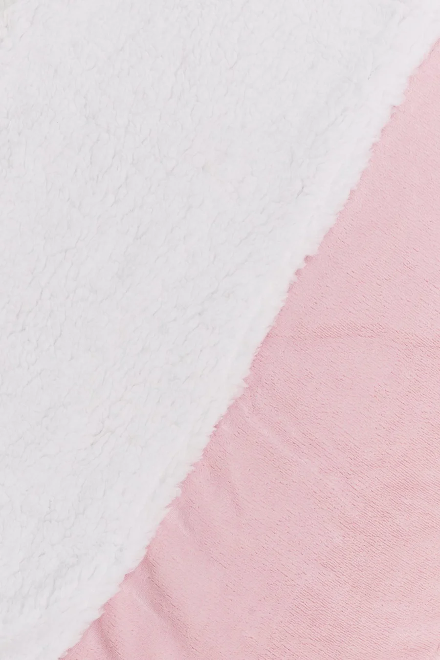 Manta Sherpa em poliéster · Bebé · Rosa Bebe