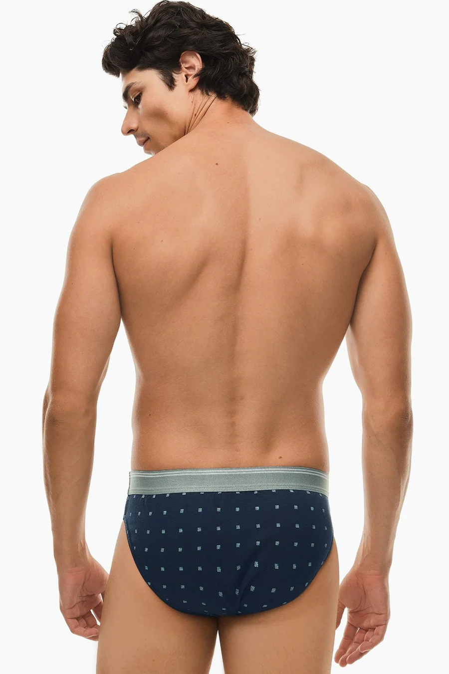 Peça Tangas pack de 5 em algodão · Homem · Azul