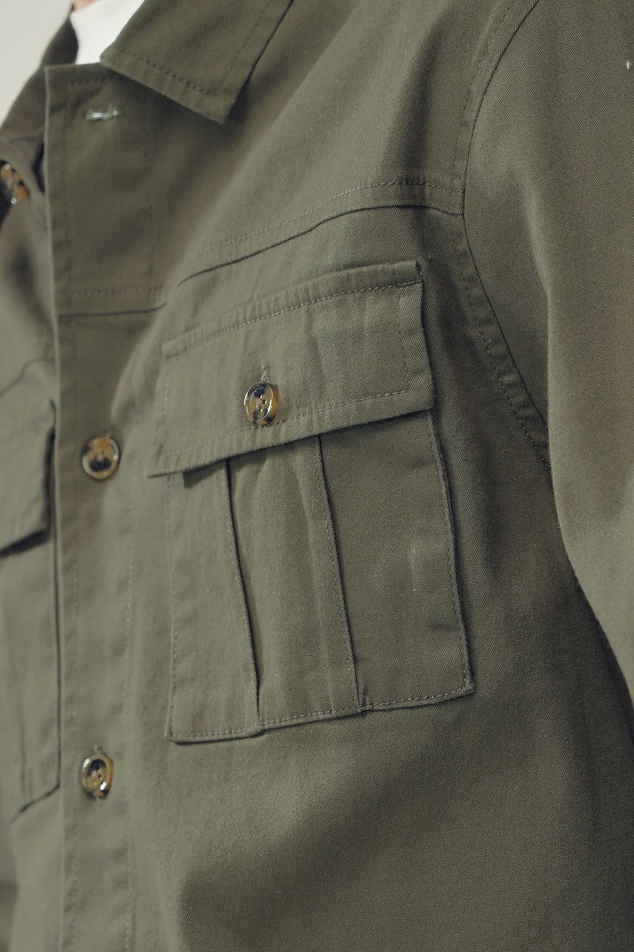 Sobrecamisa · Homem · Verde Oliveira