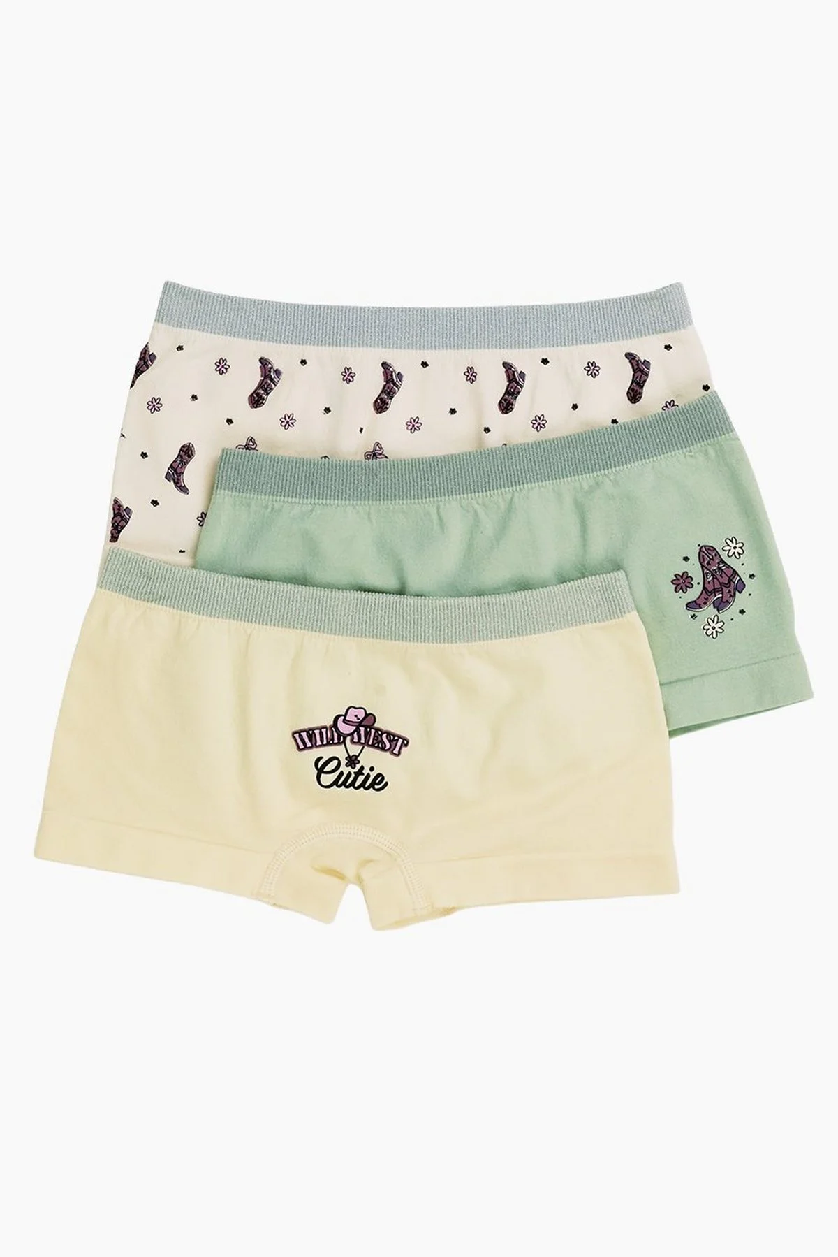 Peça Boylegs pack de 3 · Menina · Amarelo · Modelo 2