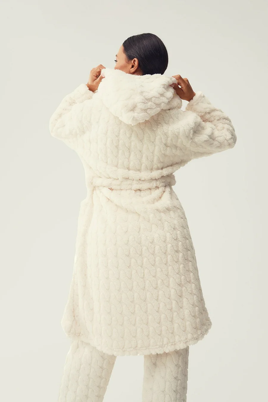 Robe com capuz · Senhora