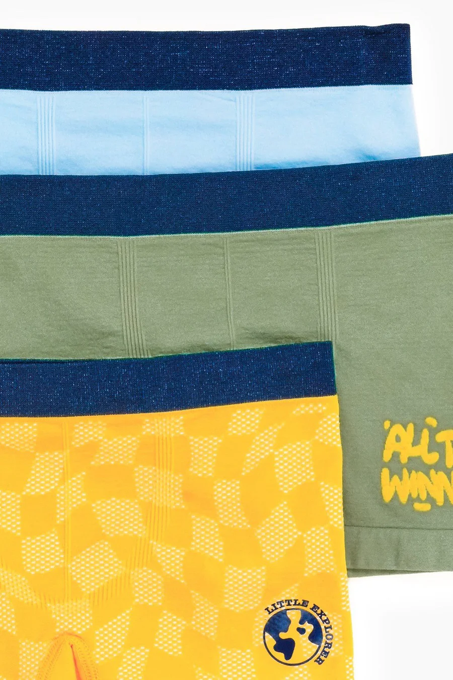 Peça sem costuras pack de 3 · Menino