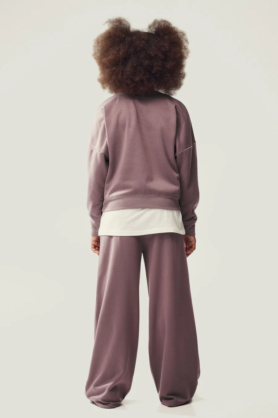Peça Sweatpants em poliéster · Menina · Roxo