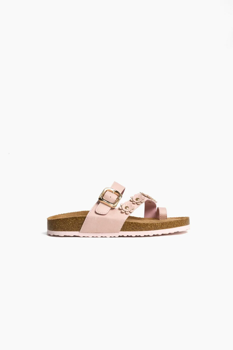 Sandálias Butterfly Thong em poliuretano · Criança · Rosa Bebe