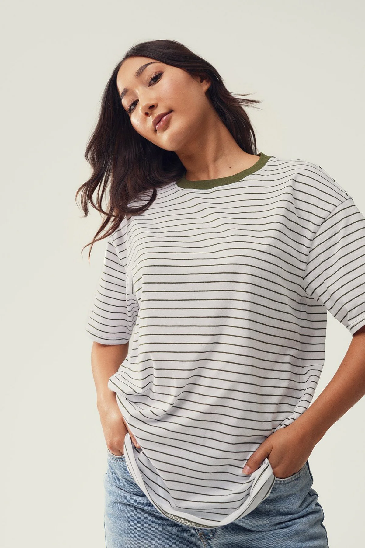 T-shirt oversized · Senhora