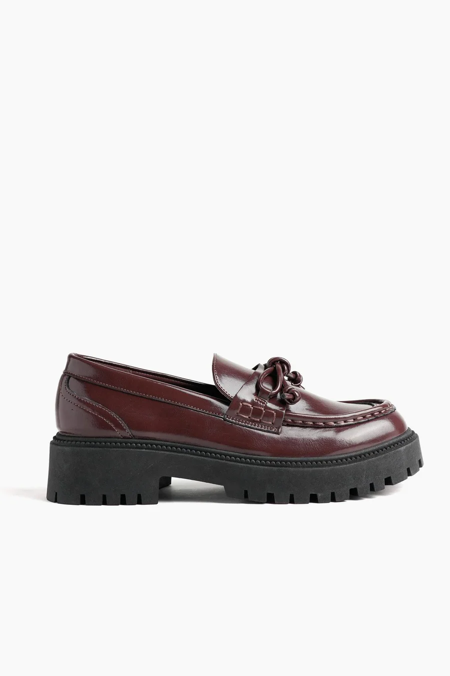 Mocassins em poliuretano · Senhora · Castanho · Modelo 2