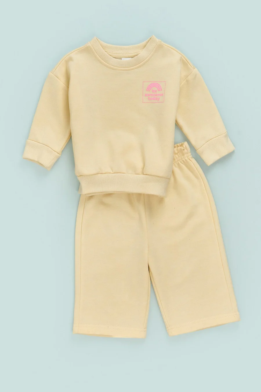 Camisola Sweat · Bebé · Amarelo