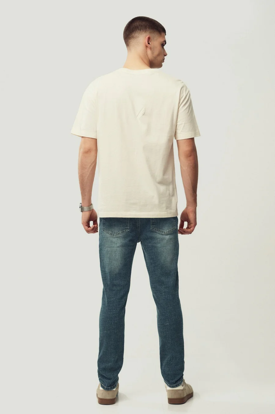Calças de ganga skinny · Homem