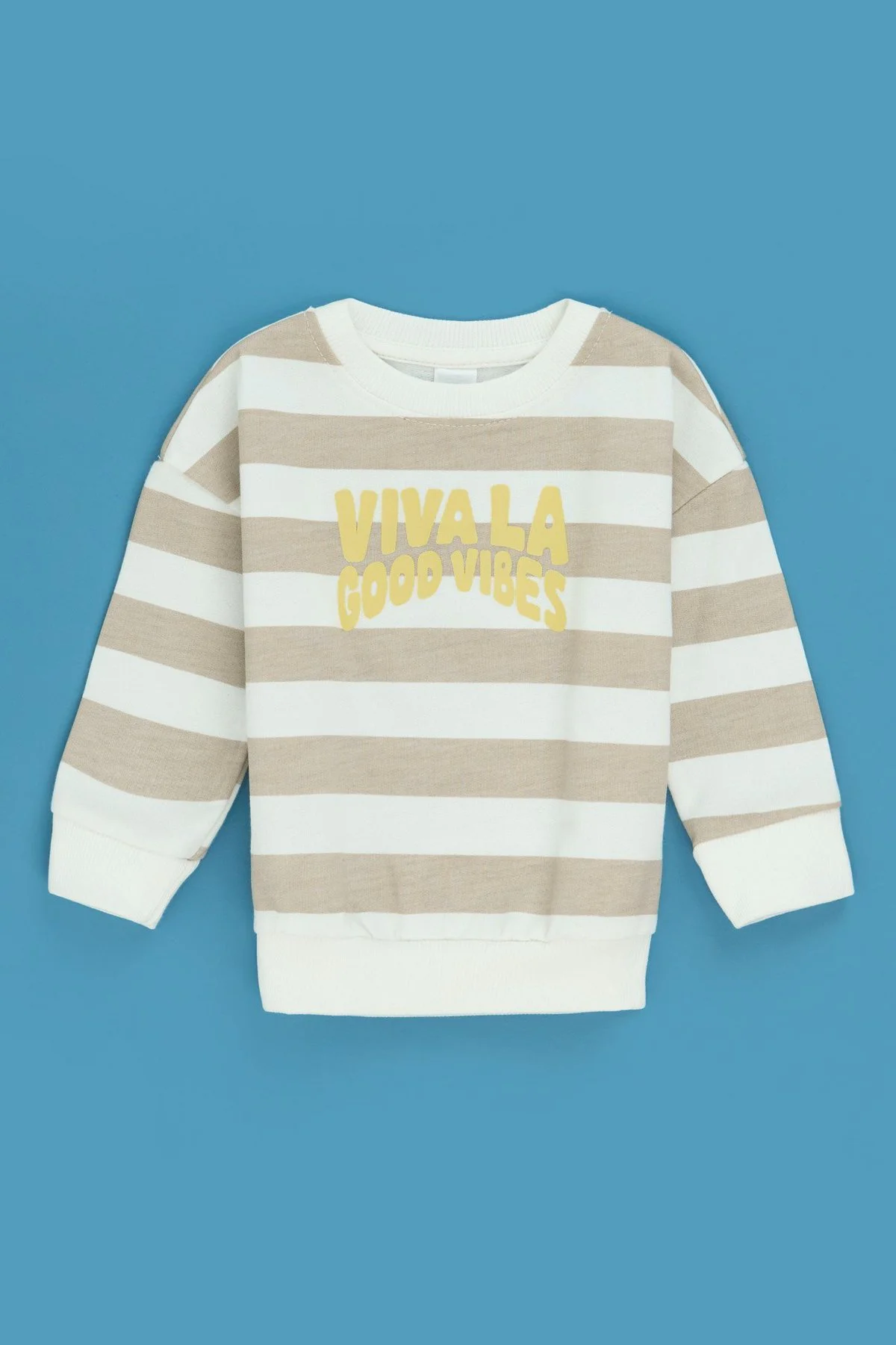 Camisola às riscas · Bebé