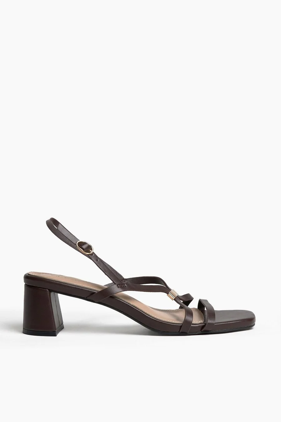 Sapatos de salto de alças Block · Senhora