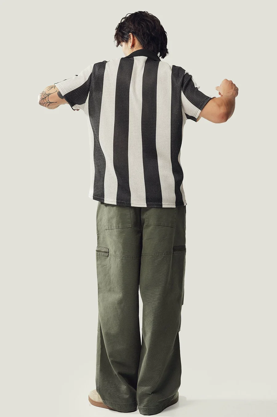 Calças Baggy · Homem
