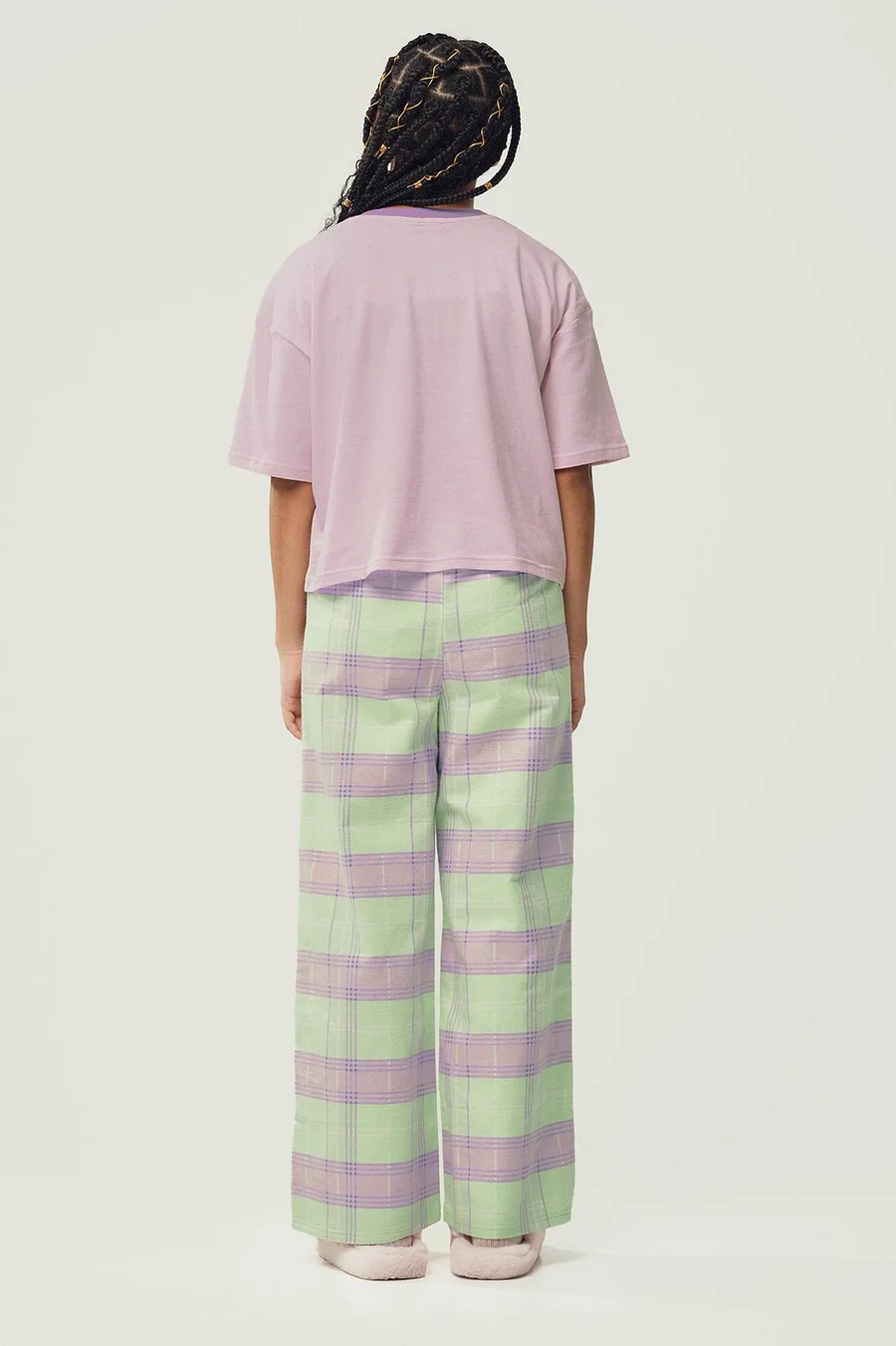 Pijama em algodão · Menina · Roxo