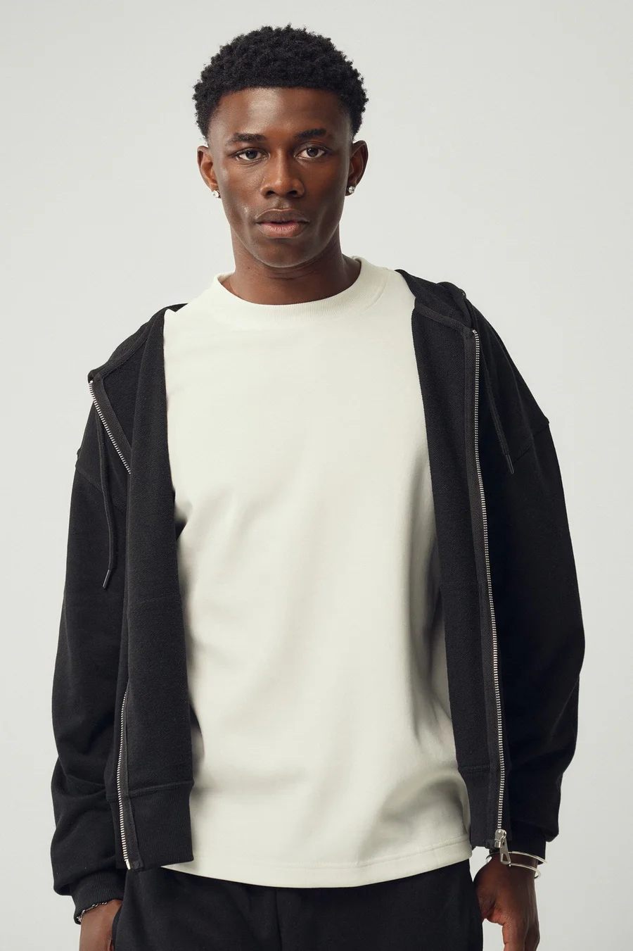 Hoodie · Homem · Preto