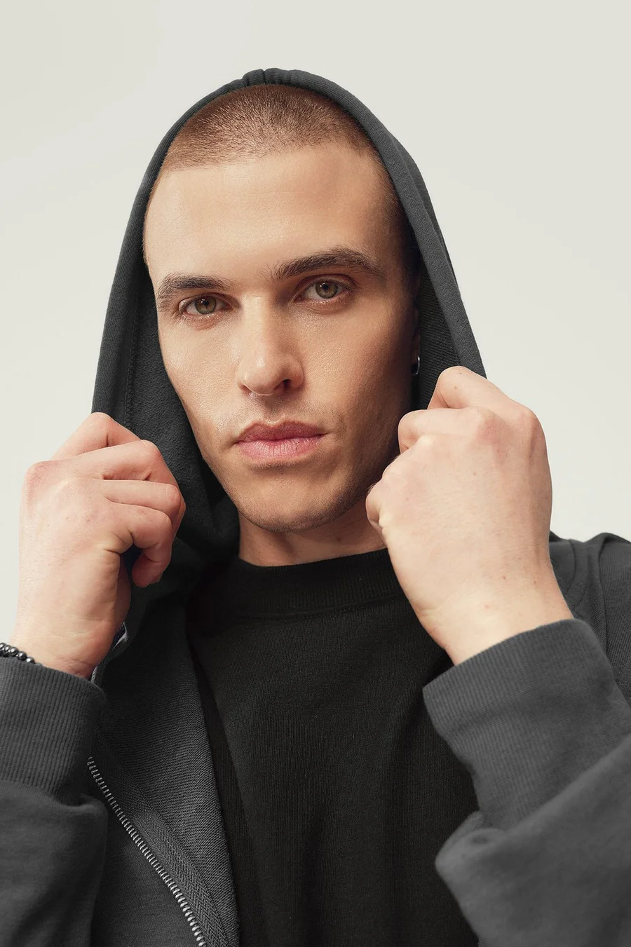 Hoodie · Homem · Cinzento Escuro