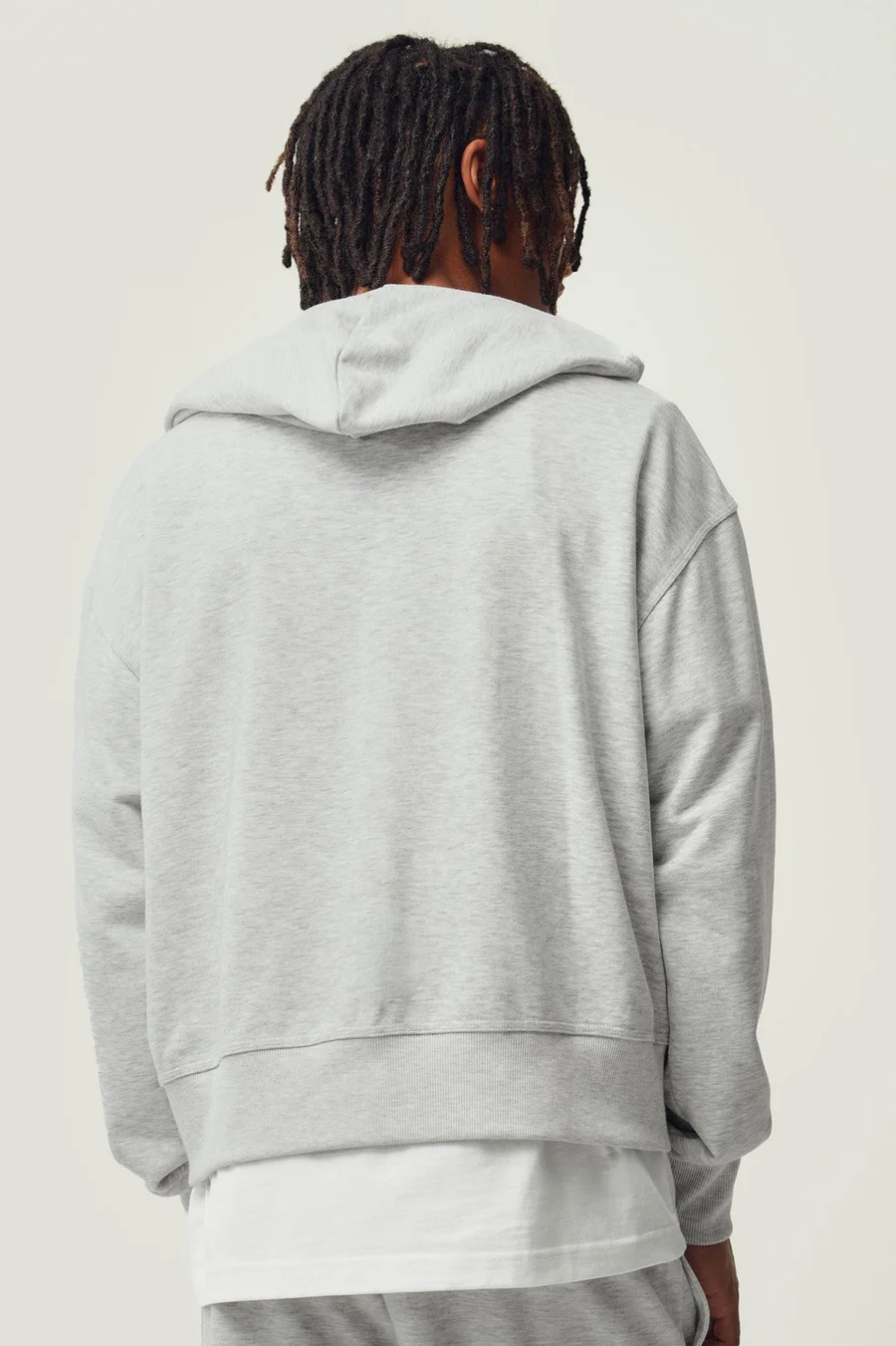 Hoodie · Homem · Cinzento