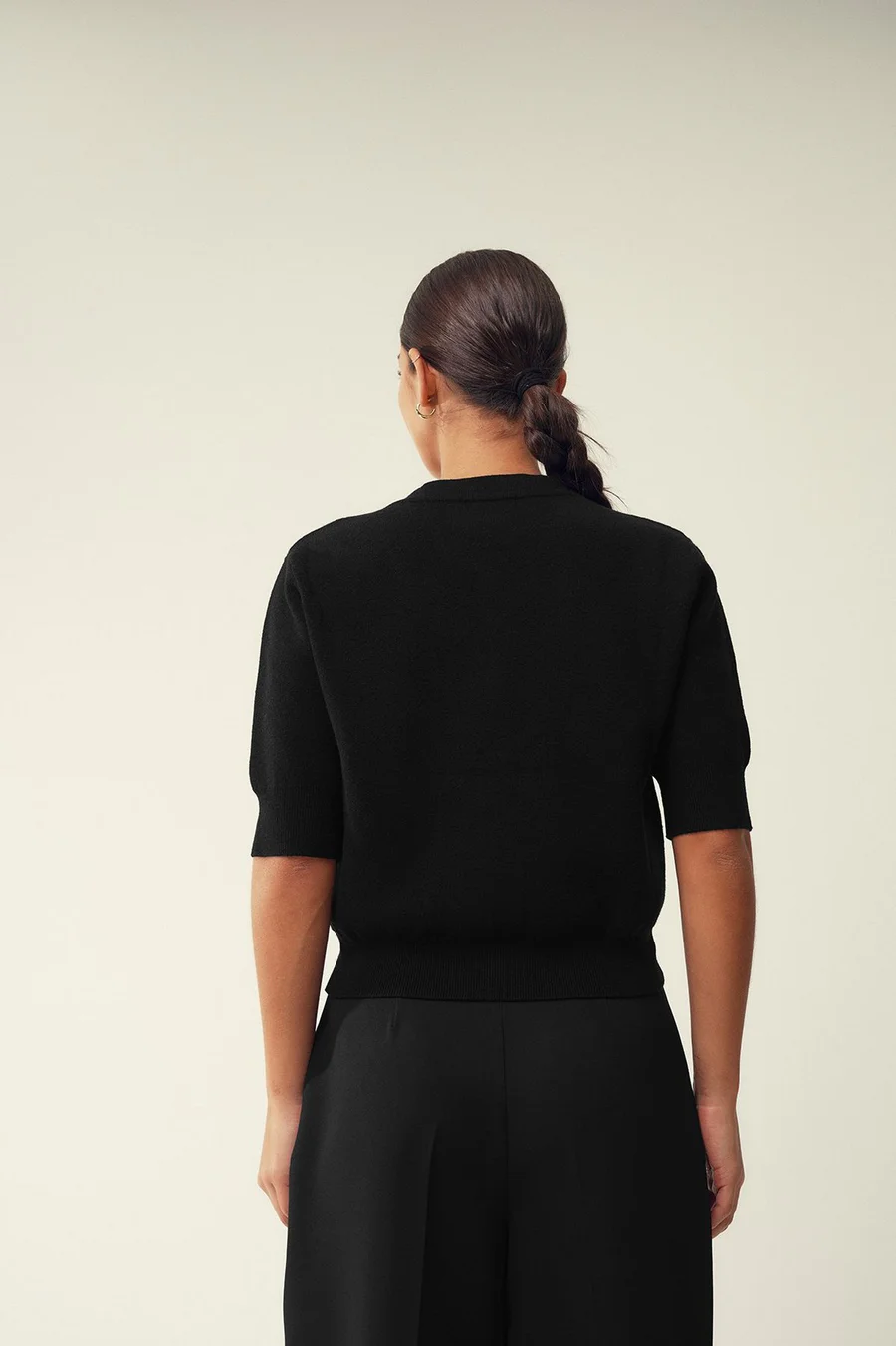 Casaco de malha · Senhora · Preto