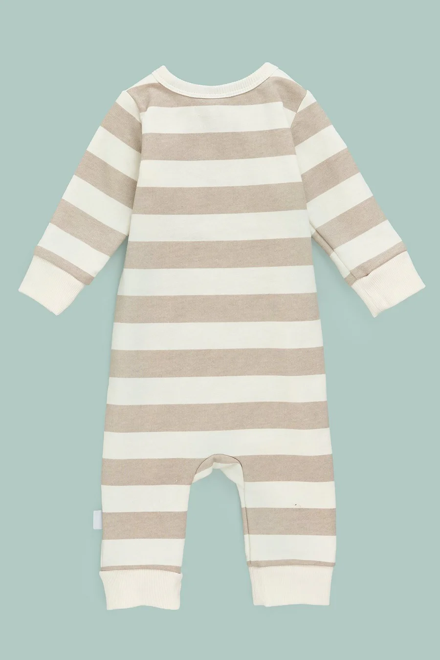 Babygrow Interlock em algodão · Bebé · Caqui