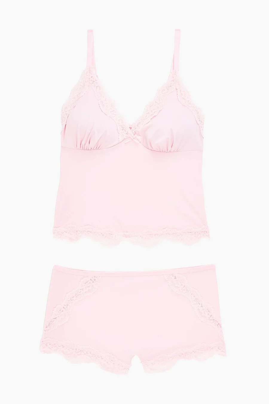 Top de alças Boyleg · Senhora · Rosa Bebe
