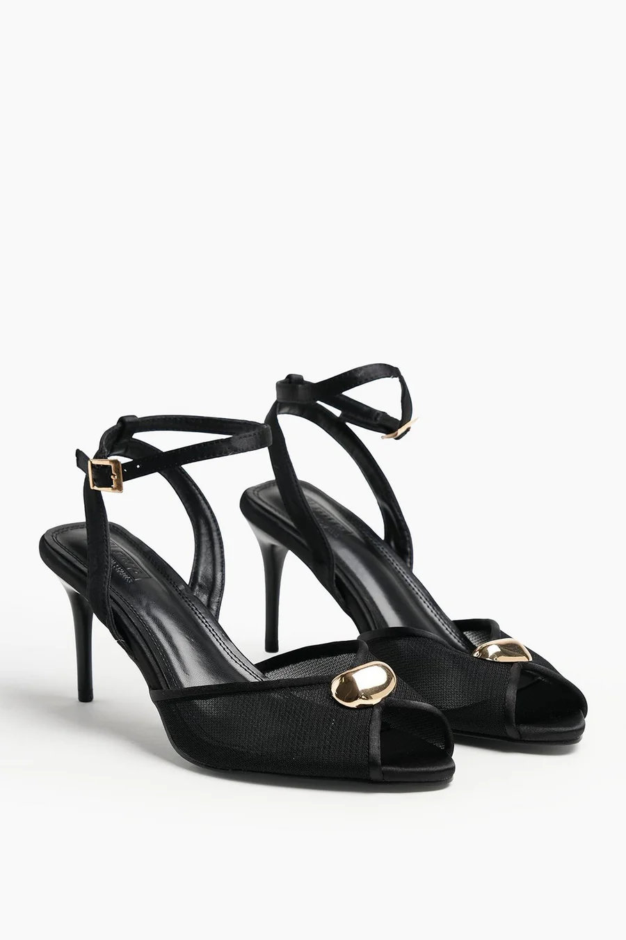 Sapatos de salto com velcro Ankle · Senhora