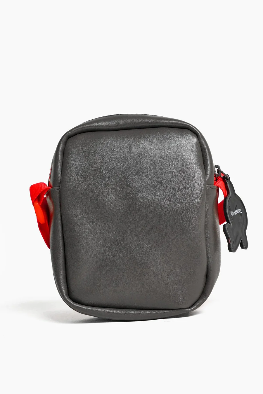 Saco Spiderman Crossbody em poliuretano · Menino · Cinzento Escuro