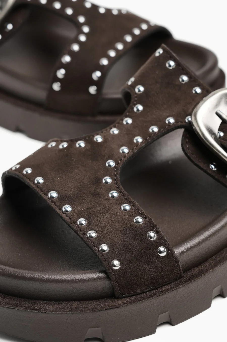 Sandálias com velcro robusto Buckle · Senhora