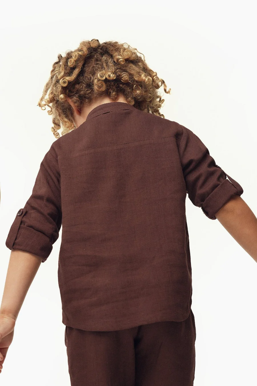 Conjunto de linho Matching · Menino