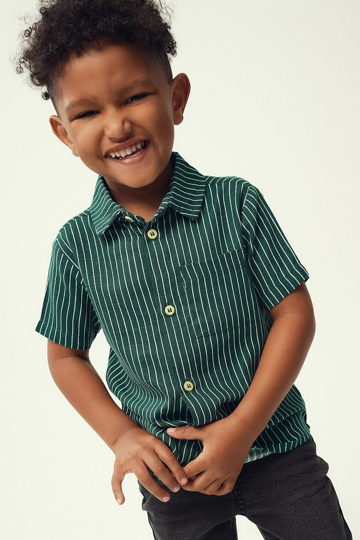 Camisa às riscas · Menino