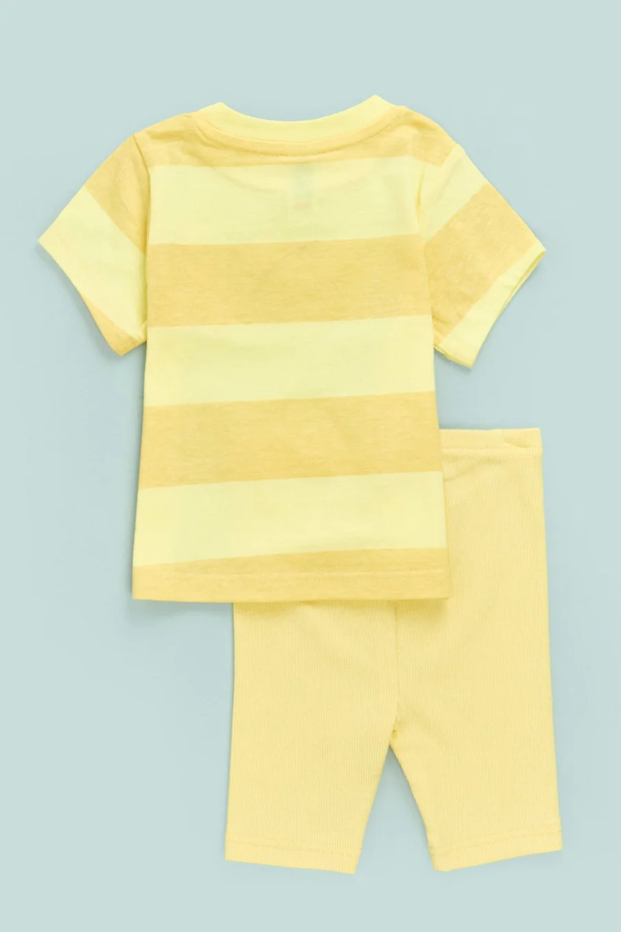T-shirt em algodão · Bebé · Amarelo