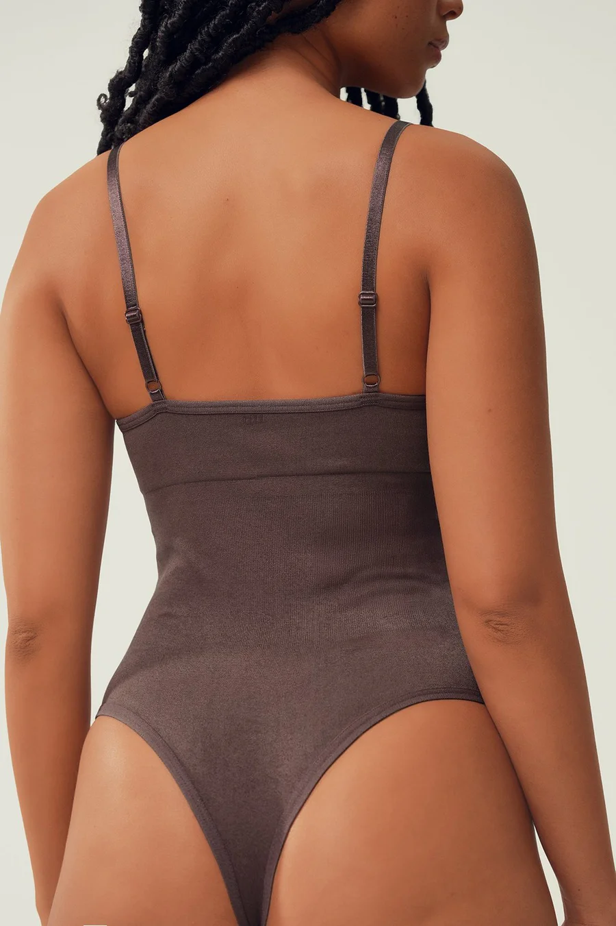 Body sem costuras Shaper · Senhora · Castanho
