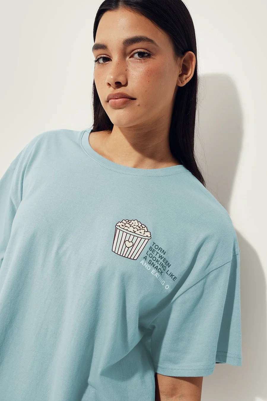 Top Sleep em algodão · Senhora · Verde