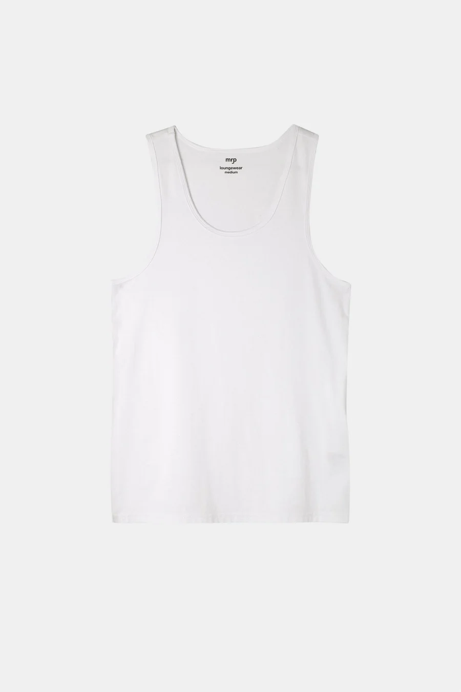 Top de alças Sleep · Homem · Branco · Modelo 2