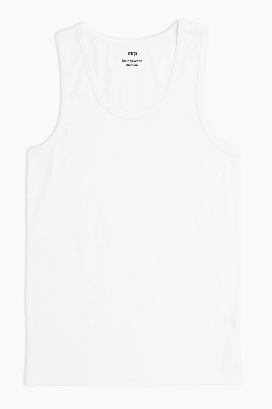 Top de alças Sleep · Homem · Branco · Modelo 2