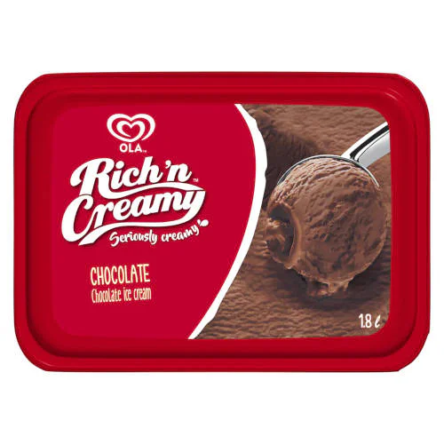 Ola Gelado Rich’n Creamy Chocolate 1,8L