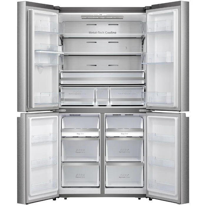 Geleira Hisense H750FS-WD | 579L - C/Dispensador de Água | 4 Portas