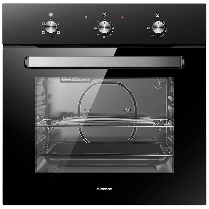 Forno Eletrico Hisense HBO60201 Vidro Preto | 60CM
