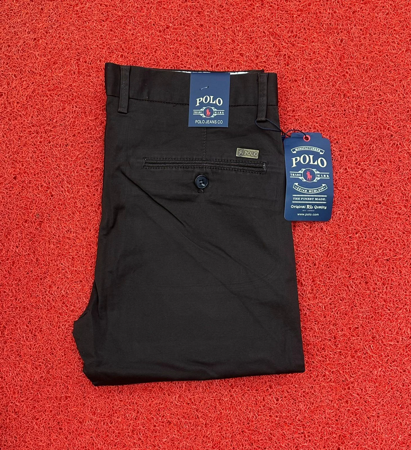 Calças Polo Jeans Co Casual Castanho