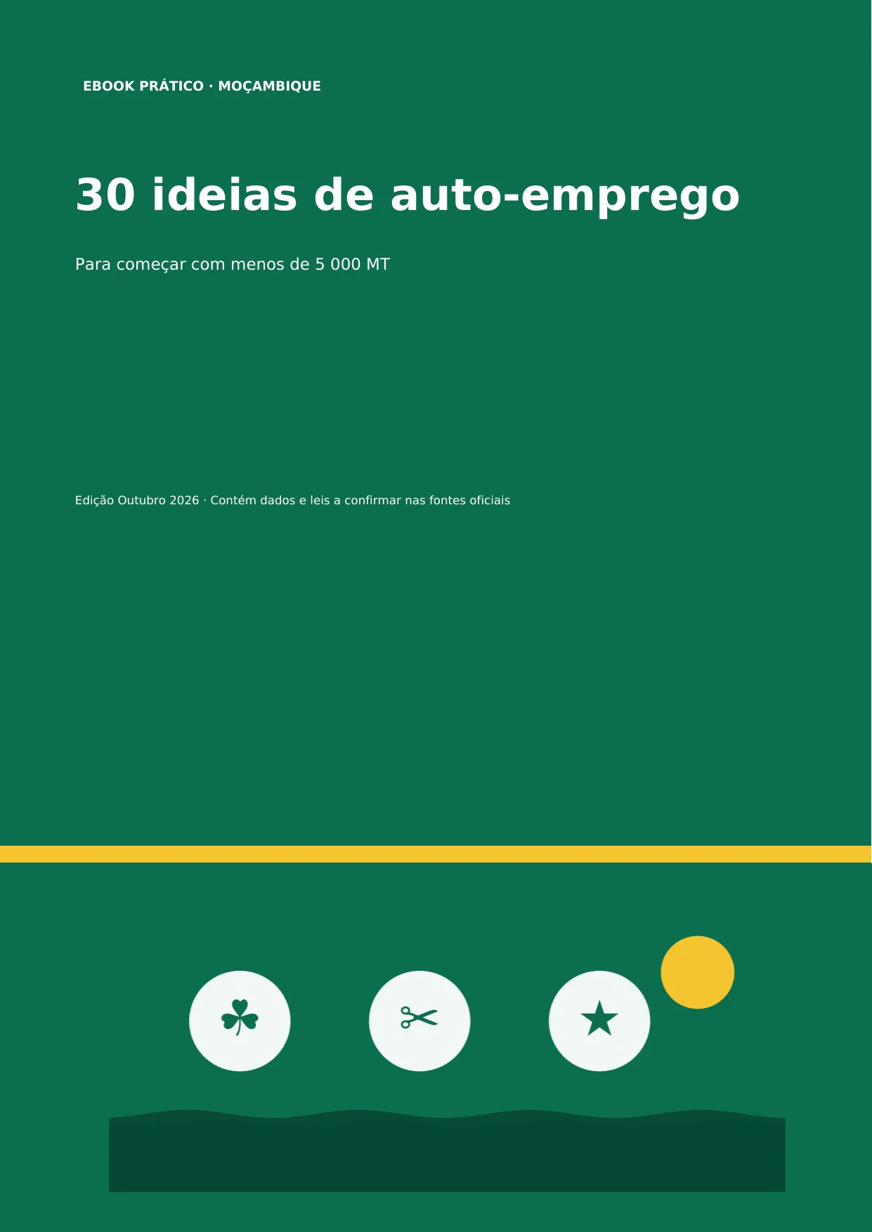 15 · 30 ideias de auto-emprego