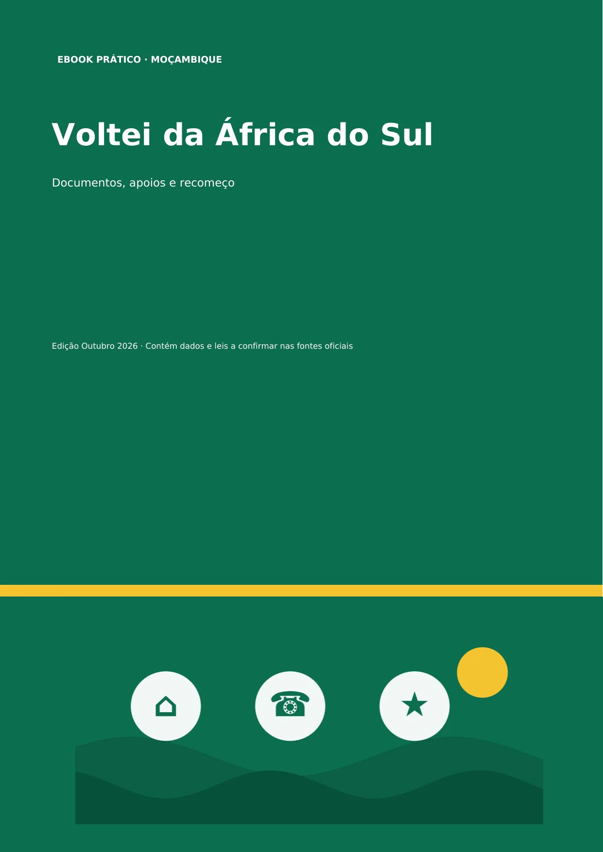 16 · Voltei da África do Sul
