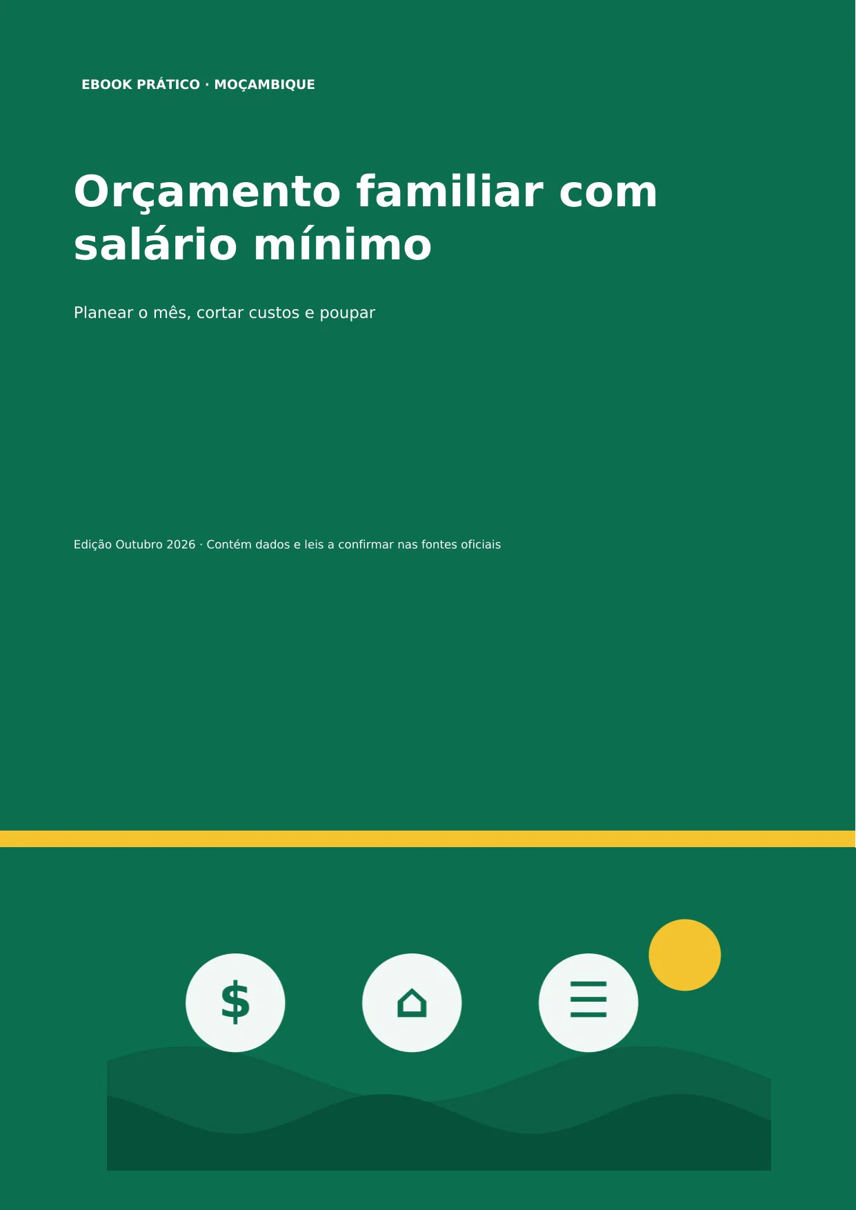 34 · Orçamento familiar com salário mínimo